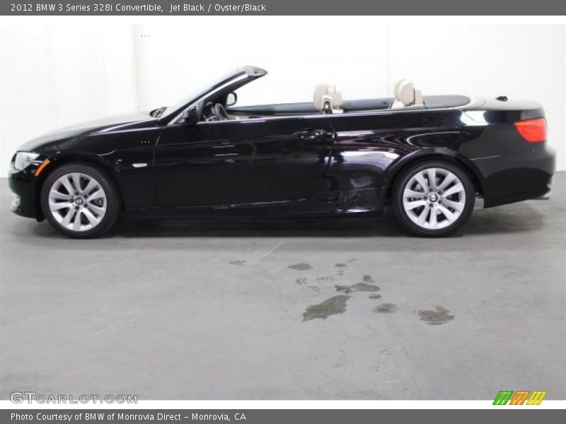 Jet Black / Oyster/Black 2012 BMW 3 Series 328i Convertible