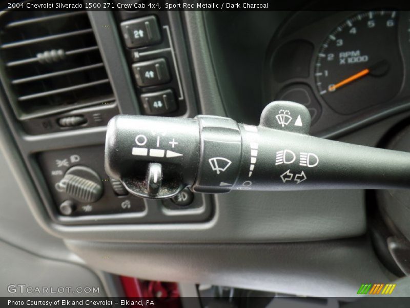 Sport Red Metallic / Dark Charcoal 2004 Chevrolet Silverado 1500 Z71 Crew Cab 4x4