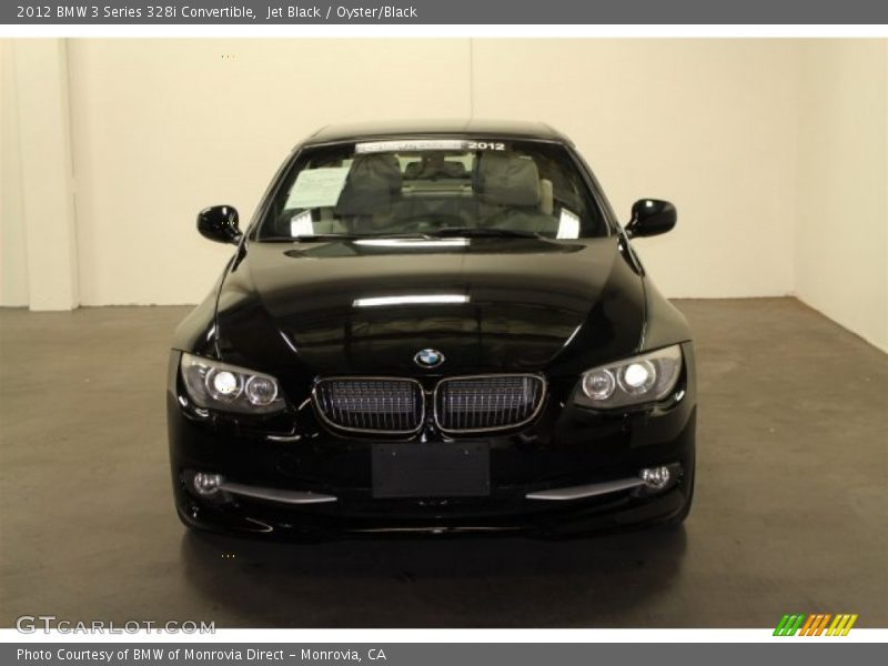 Jet Black / Oyster/Black 2012 BMW 3 Series 328i Convertible