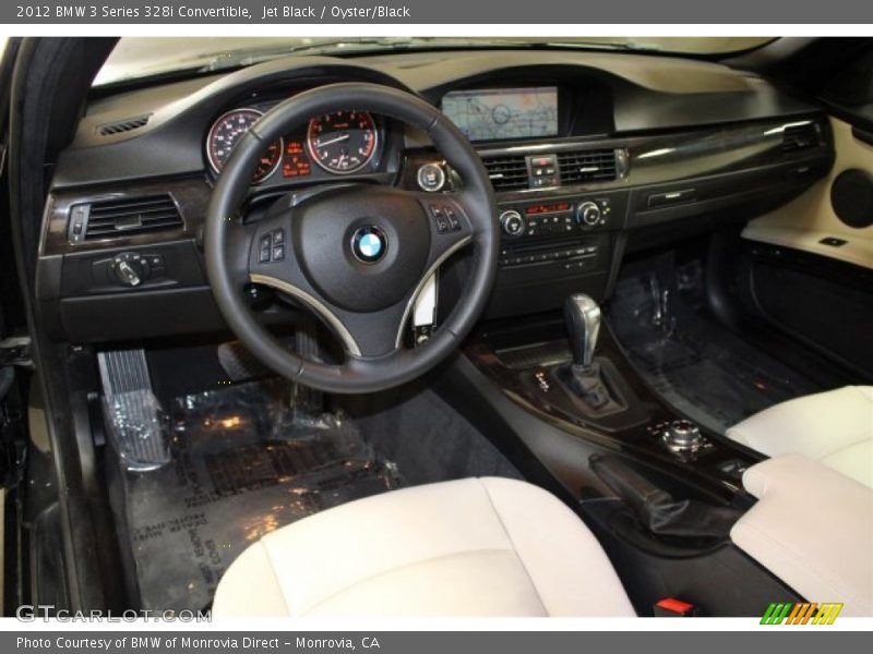 Jet Black / Oyster/Black 2012 BMW 3 Series 328i Convertible