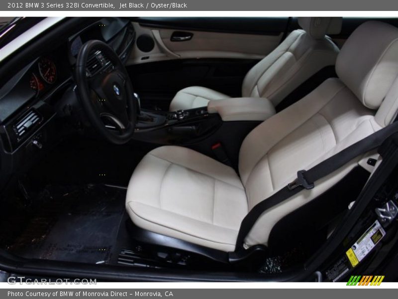 Jet Black / Oyster/Black 2012 BMW 3 Series 328i Convertible
