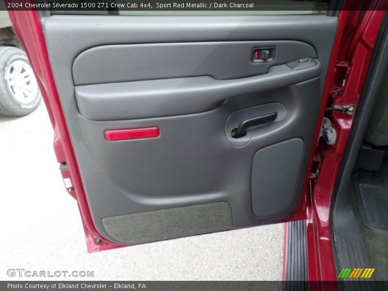 Sport Red Metallic / Dark Charcoal 2004 Chevrolet Silverado 1500 Z71 Crew Cab 4x4