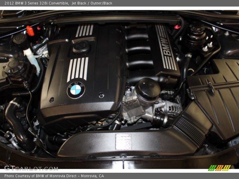 Jet Black / Oyster/Black 2012 BMW 3 Series 328i Convertible