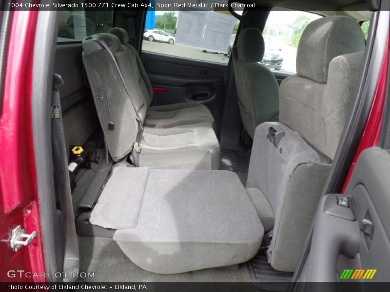 Sport Red Metallic / Dark Charcoal 2004 Chevrolet Silverado 1500 Z71 Crew Cab 4x4