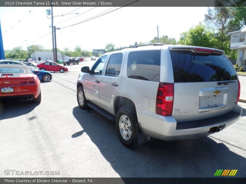 Sheer Silver Metallic / Ebony 2010 Chevrolet Tahoe LS 4x4