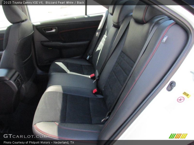 Blizzard Pearl White / Black 2015 Toyota Camry XSE V6