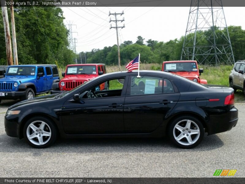 Nighthawk Black Pearl / Ebony 2004 Acura TL 3.2