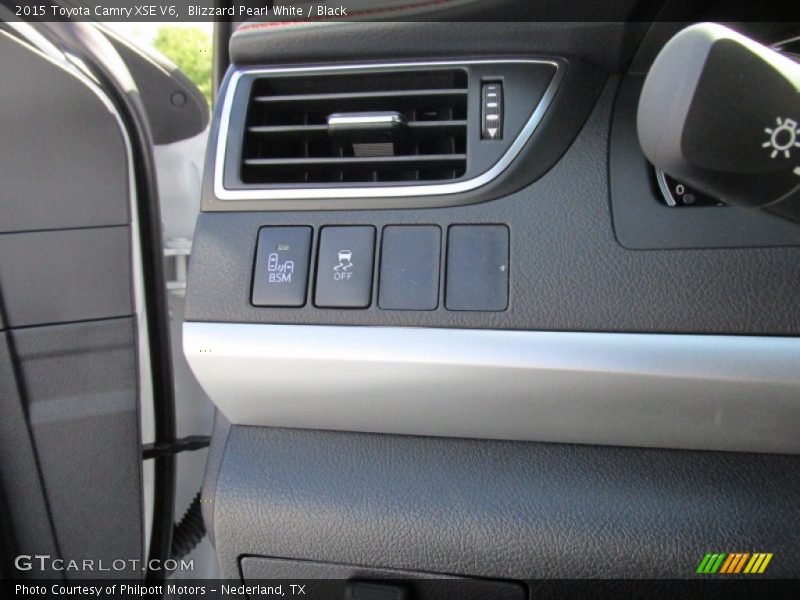 Blizzard Pearl White / Black 2015 Toyota Camry XSE V6