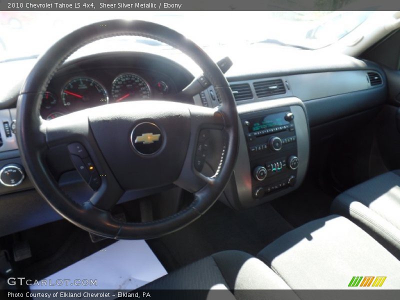 Sheer Silver Metallic / Ebony 2010 Chevrolet Tahoe LS 4x4