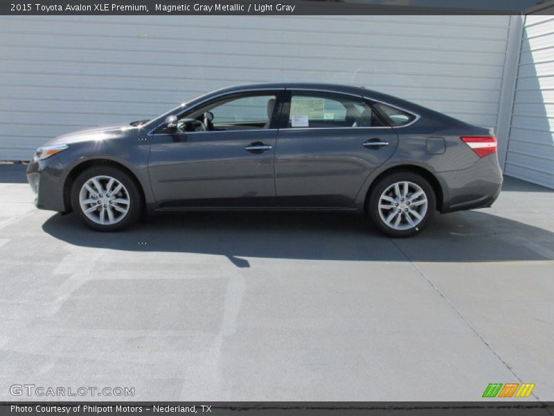 Magnetic Gray Metallic / Light Gray 2015 Toyota Avalon XLE Premium
