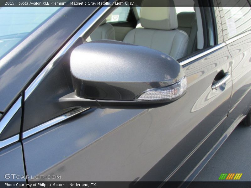 Magnetic Gray Metallic / Light Gray 2015 Toyota Avalon XLE Premium