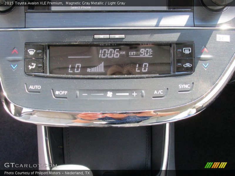 Magnetic Gray Metallic / Light Gray 2015 Toyota Avalon XLE Premium