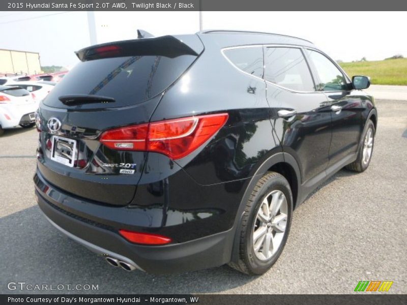 Twilight Black / Black 2015 Hyundai Santa Fe Sport 2.0T AWD