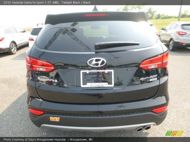 Twilight Black / Black 2015 Hyundai Santa Fe Sport 2.0T AWD