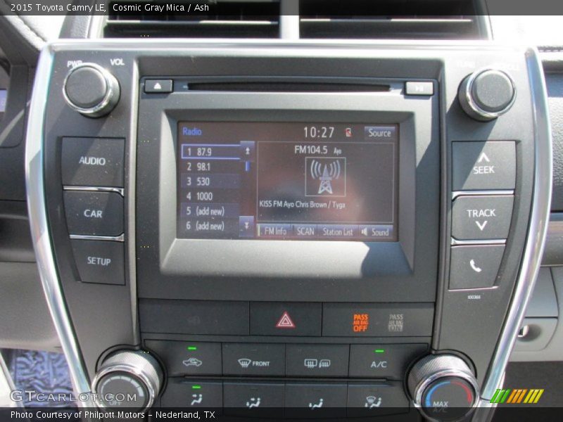 Cosmic Gray Mica / Ash 2015 Toyota Camry LE