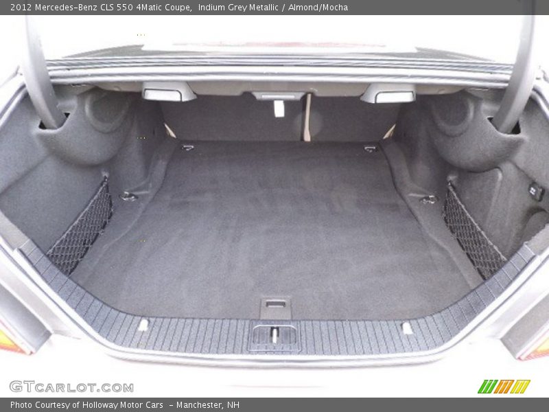 Indium Grey Metallic / Almond/Mocha 2012 Mercedes-Benz CLS 550 4Matic Coupe