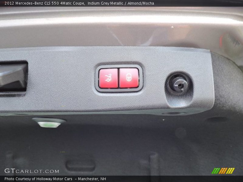 Indium Grey Metallic / Almond/Mocha 2012 Mercedes-Benz CLS 550 4Matic Coupe