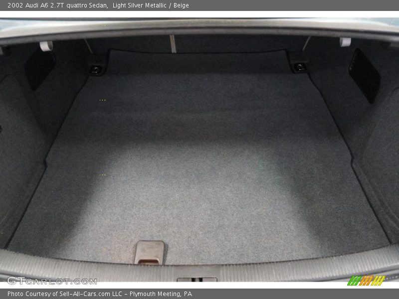 Light Silver Metallic / Beige 2002 Audi A6 2.7T quattro Sedan