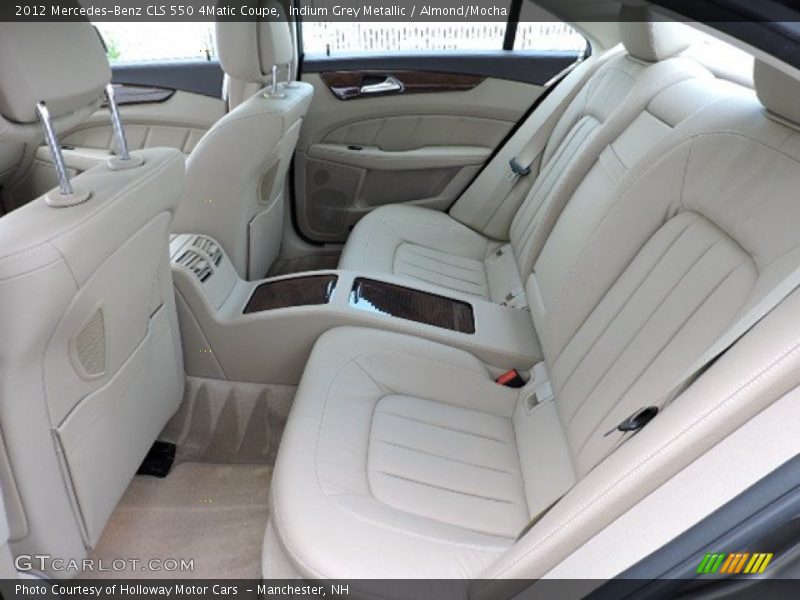 Indium Grey Metallic / Almond/Mocha 2012 Mercedes-Benz CLS 550 4Matic Coupe