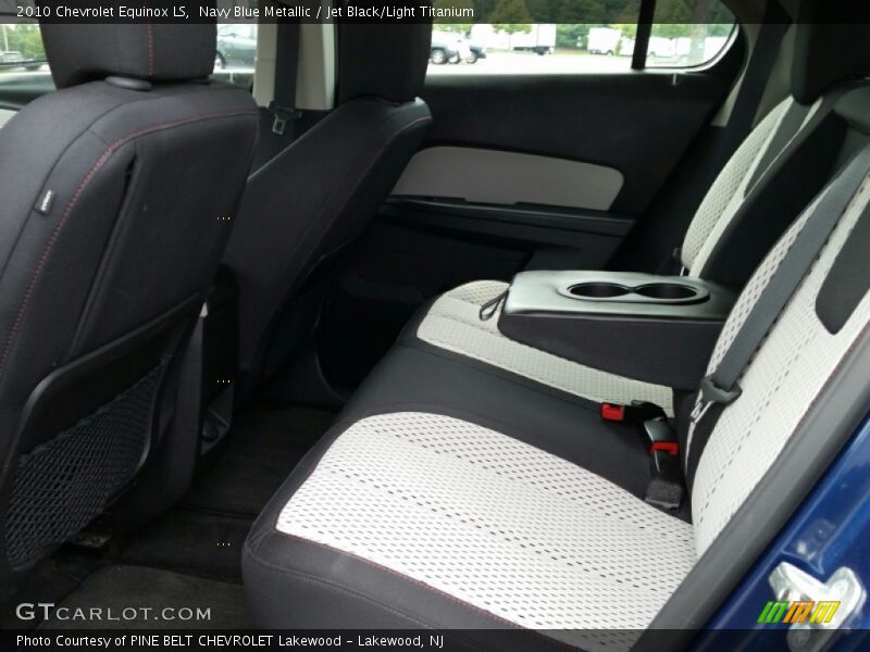 Navy Blue Metallic / Jet Black/Light Titanium 2010 Chevrolet Equinox LS