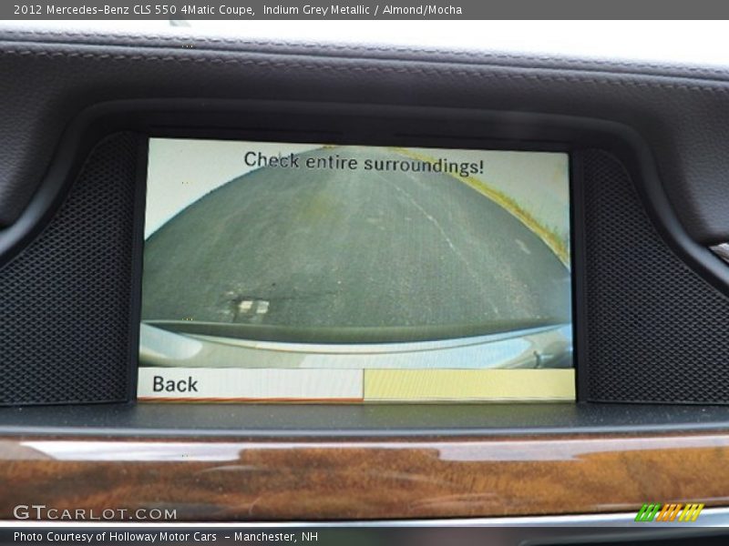 Indium Grey Metallic / Almond/Mocha 2012 Mercedes-Benz CLS 550 4Matic Coupe