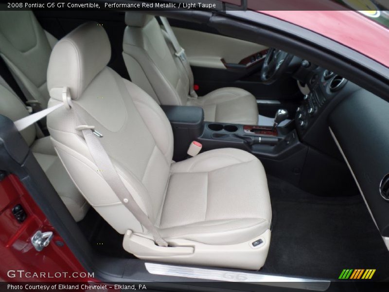 Performance Red Metallic / Light Taupe 2008 Pontiac G6 GT Convertible
