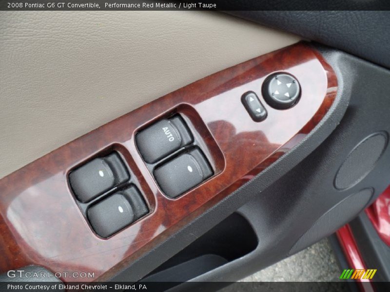 Performance Red Metallic / Light Taupe 2008 Pontiac G6 GT Convertible