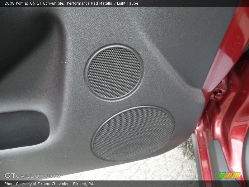 Performance Red Metallic / Light Taupe 2008 Pontiac G6 GT Convertible
