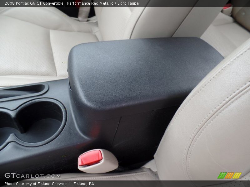Performance Red Metallic / Light Taupe 2008 Pontiac G6 GT Convertible