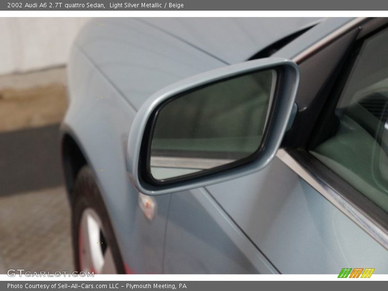 Light Silver Metallic / Beige 2002 Audi A6 2.7T quattro Sedan