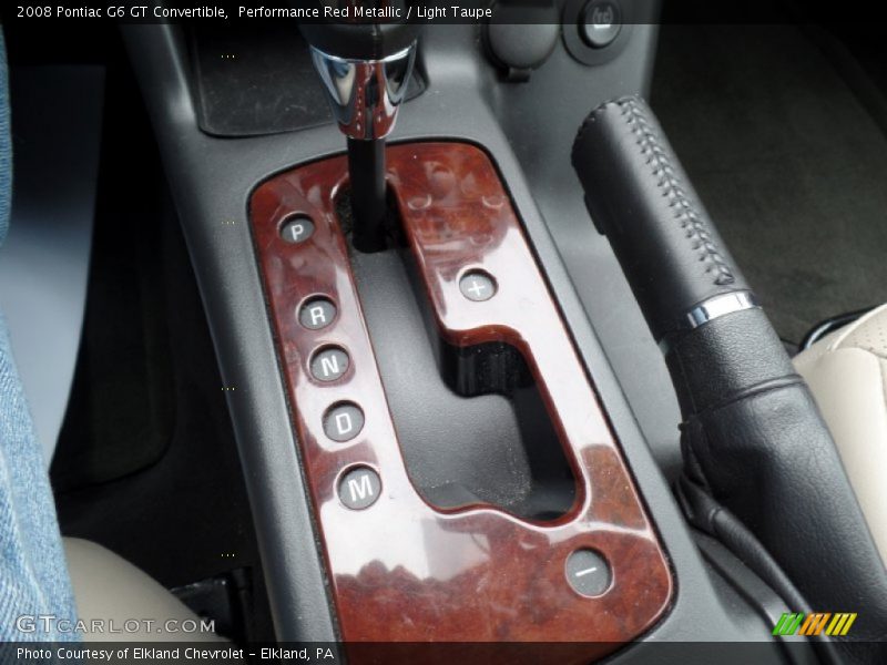 Performance Red Metallic / Light Taupe 2008 Pontiac G6 GT Convertible