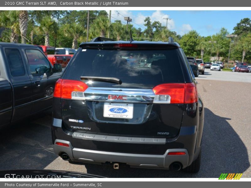 Carbon Black Metallic / Light Titanium 2010 GMC Terrain SLT AWD