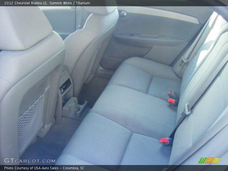 Summit White / Titanium 2012 Chevrolet Malibu LS