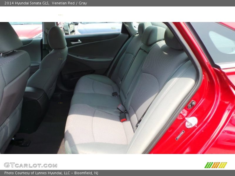 Venetian Red / Gray 2014 Hyundai Sonata GLS
