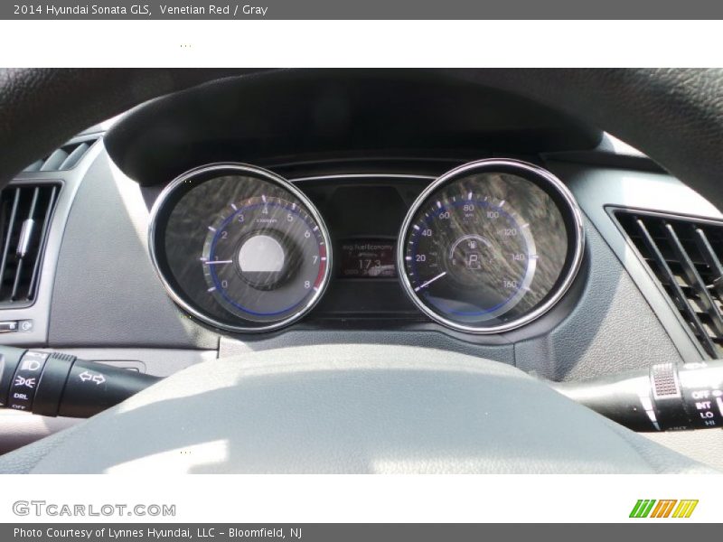 Venetian Red / Gray 2014 Hyundai Sonata GLS