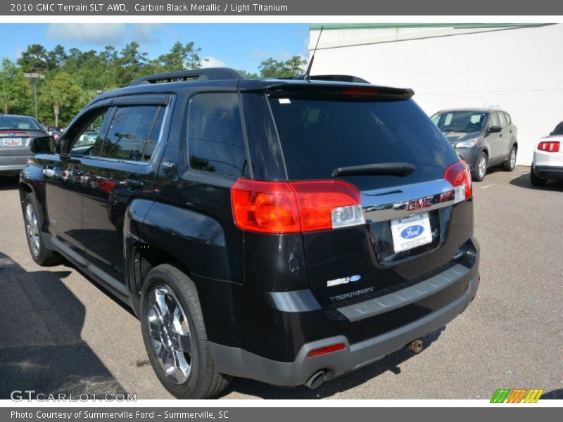 Carbon Black Metallic / Light Titanium 2010 GMC Terrain SLT AWD
