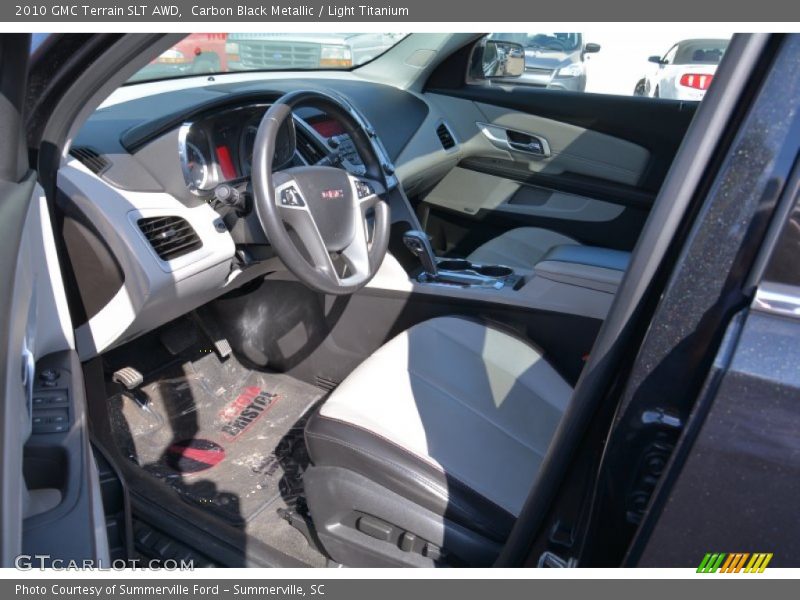 Carbon Black Metallic / Light Titanium 2010 GMC Terrain SLT AWD
