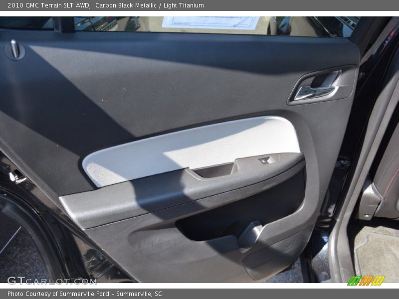 Carbon Black Metallic / Light Titanium 2010 GMC Terrain SLT AWD