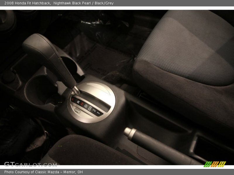 Nighthawk Black Pearl / Black/Grey 2008 Honda Fit Hatchback