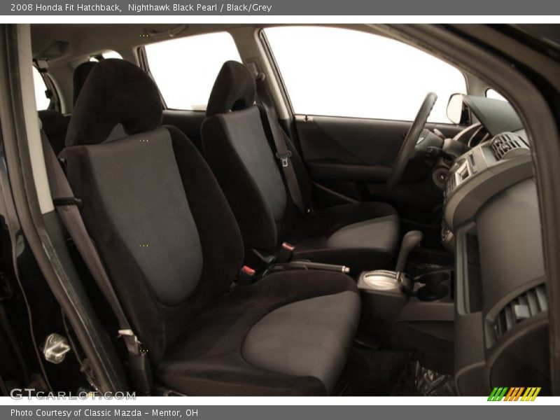 Nighthawk Black Pearl / Black/Grey 2008 Honda Fit Hatchback