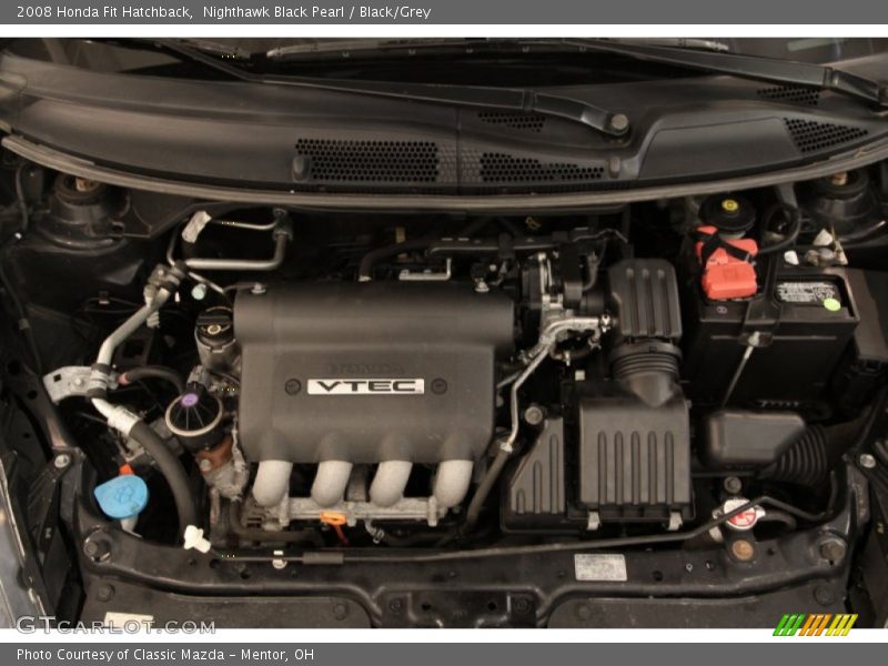 Nighthawk Black Pearl / Black/Grey 2008 Honda Fit Hatchback