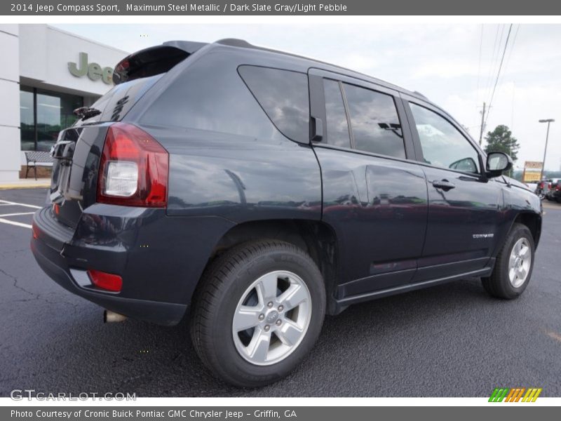 Maximum Steel Metallic / Dark Slate Gray/Light Pebble 2014 Jeep Compass Sport