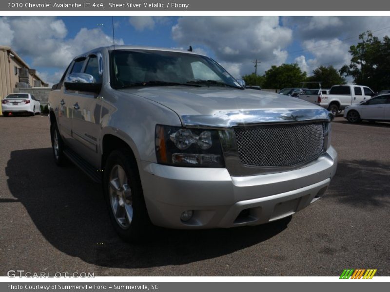 Sheer Silver Metallic / Ebony 2010 Chevrolet Avalanche LT 4x4