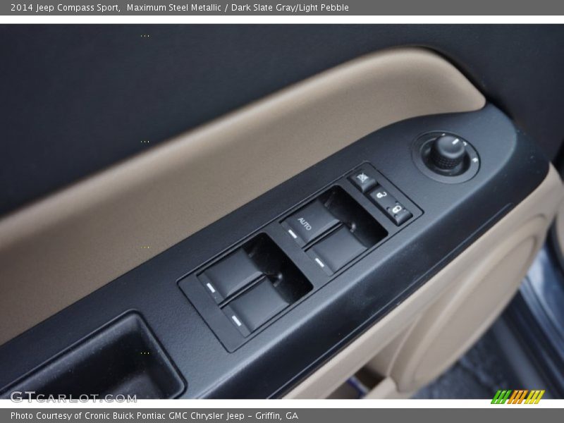 Maximum Steel Metallic / Dark Slate Gray/Light Pebble 2014 Jeep Compass Sport