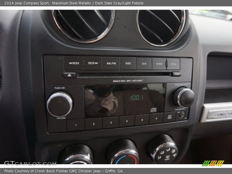Maximum Steel Metallic / Dark Slate Gray/Light Pebble 2014 Jeep Compass Sport