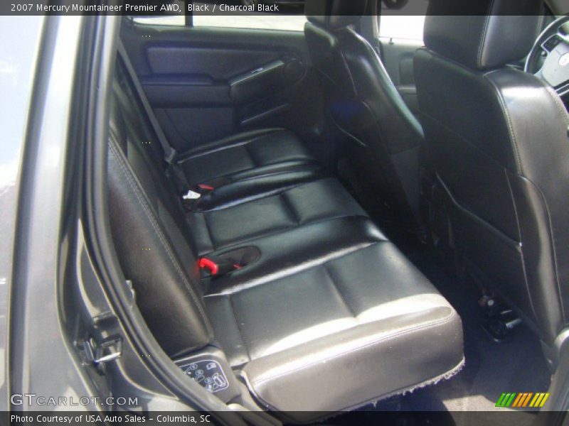 Black / Charcoal Black 2007 Mercury Mountaineer Premier AWD