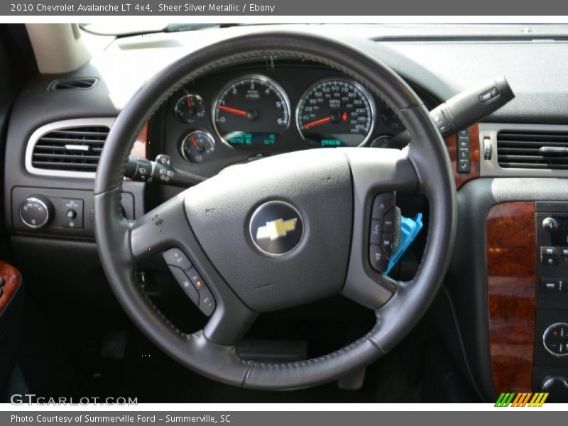 Sheer Silver Metallic / Ebony 2010 Chevrolet Avalanche LT 4x4