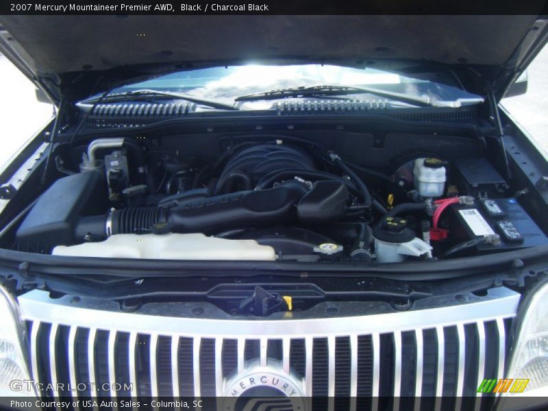 Black / Charcoal Black 2007 Mercury Mountaineer Premier AWD