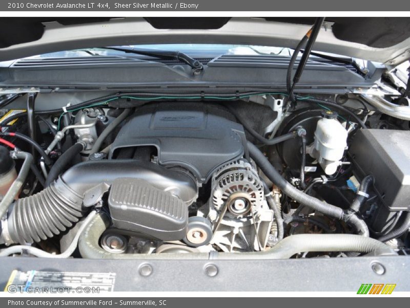 Sheer Silver Metallic / Ebony 2010 Chevrolet Avalanche LT 4x4