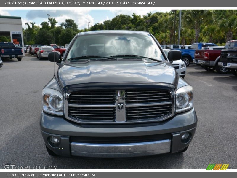 Mineral Gray Metallic / Medium Slate Gray 2007 Dodge Ram 1500 Laramie Quad Cab